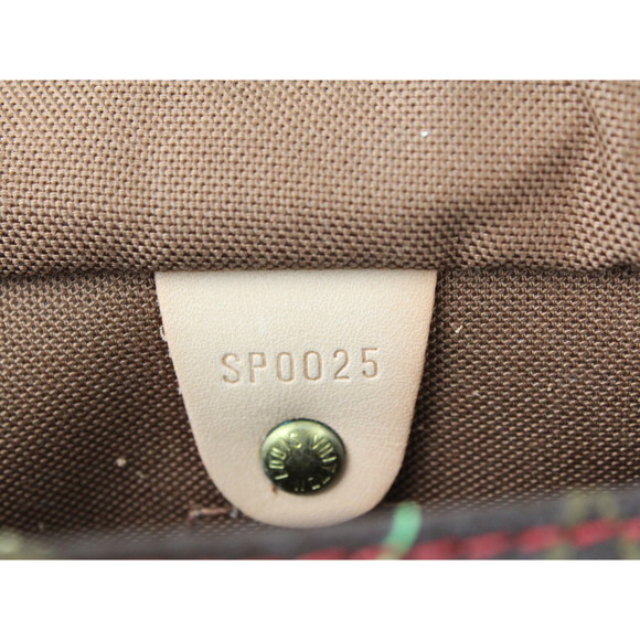 Louis Vuitton Speedy 25 Murakami Takashi Handbag Cherry - Picture 10 of 13